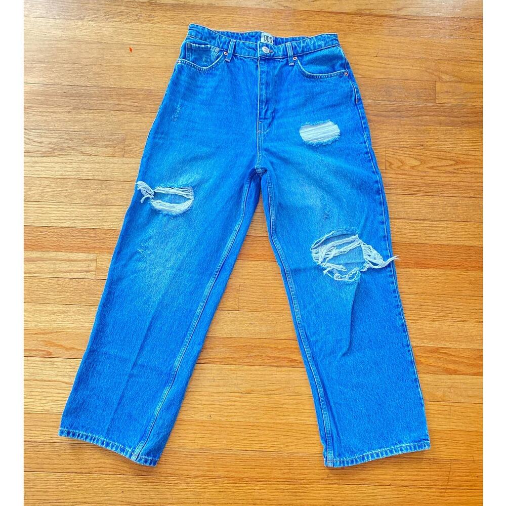 BDG Urban Outfitters High Rise Vintage Straight  Distressed Mom Jeans 29us